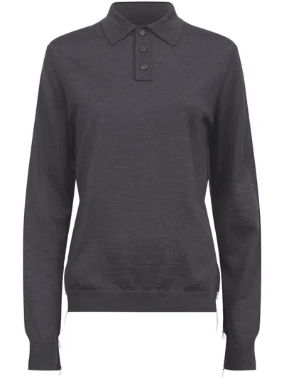 Maison Margiela Polo Shirt Clothing In Grey