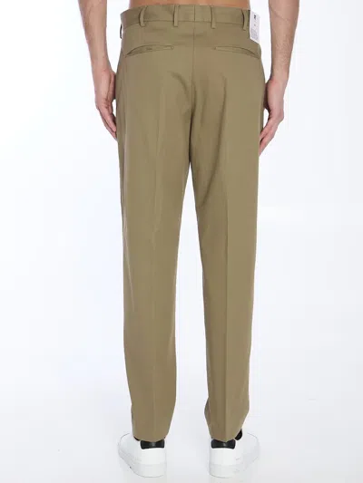 Pt Torino Edge Trousers In Beige