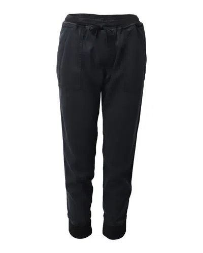Ba&sh Ba & Sh Drawstring Pants In Black Lyocell In Black