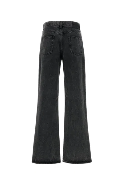 Alexander Mcqueen Jeans In Blackwashed