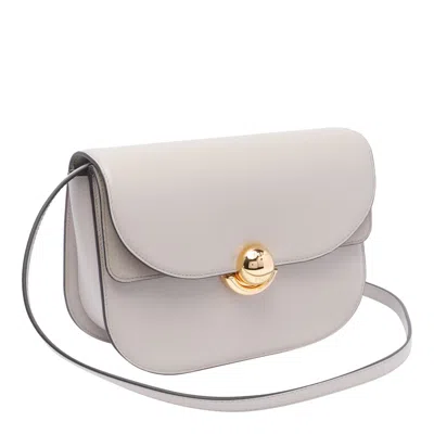 Furla Vanilla Small Sfera Crossbody Bag In Grey