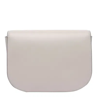 Furla Vanilla Small Sfera Crossbody Bag In Grey