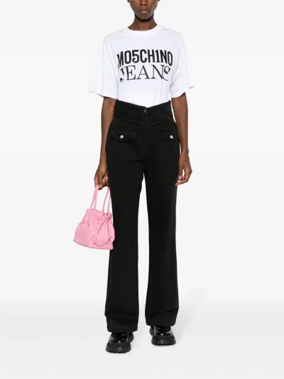 Moschino Jeans Folded-edge Flared Jeans