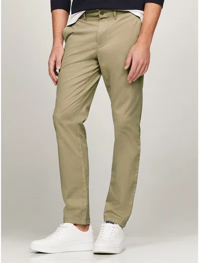 Tommy Hilfiger Slim Fit Thflex Comfort Stretch Chino In Brown