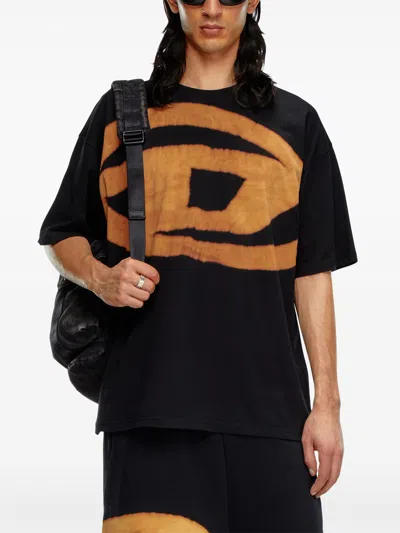 Diesel Crew Neck Graphic Print Short Sleeves T-shirt