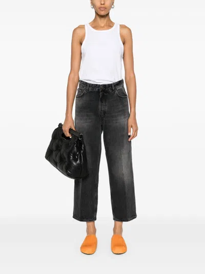 Haikure Wide-leg Mid-rise Jeans