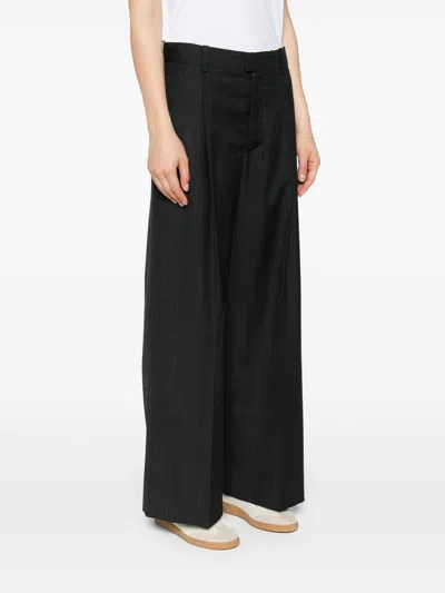 Isabel Marant Checked Tailored Wool Trousers