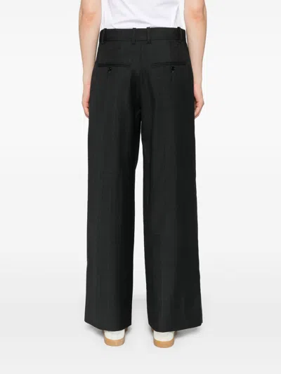 Isabel Marant Checked Tailored Wool Trousers
