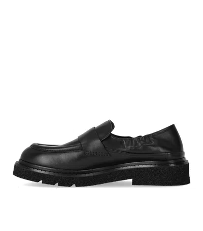 Guglielmo Rotta Kingsley Nappa Nero Loafer In Black