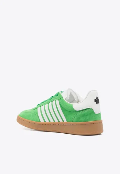 Dsquared2 Green Low Top Sneakers In Green