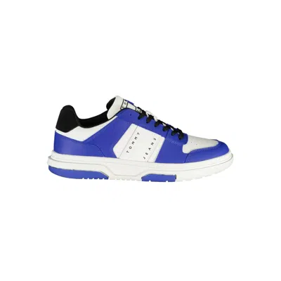 Tommy Hilfiger Blue Polyethylene Men Sneaker In Blue