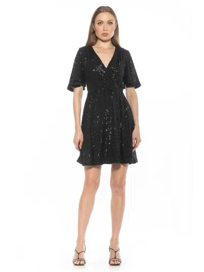 Alexia Admor Oak Dress In Black