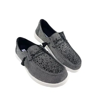 Not Rated Women's Maco Water Drop Sneaker In Black In Black