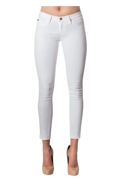 AG THE LEGGING ANKLE JEANS IN WHITE 
