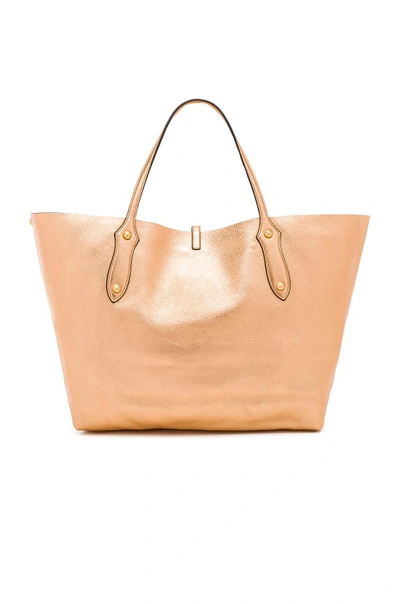 Shop Annabel Ingall Large Isabella Tote In Champagne