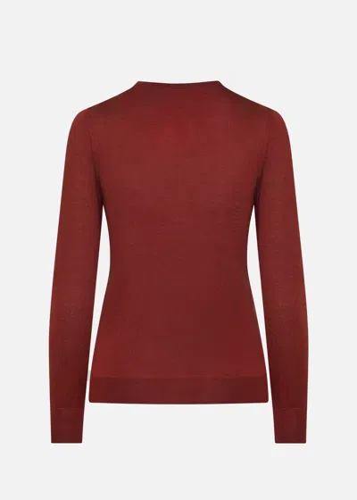 Malo Maglia Girocollo In Cashmere E Seta