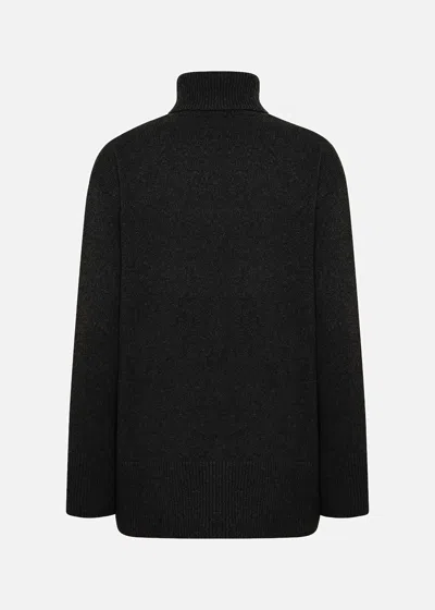Malo Maglia Collo Alto In Cashmere Rigenerato E Lana