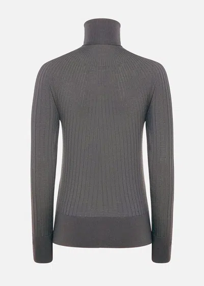 Malo Maglia Collo Alto In Lana Vergine