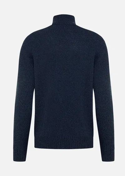 Malo Maglia Collo Alto In Cashmere Mouliné