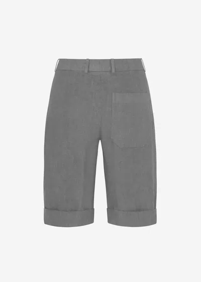 Malo Bermuda In Lino