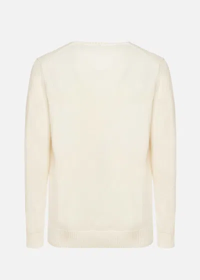 Malo Maglia Scollo V In Cotone