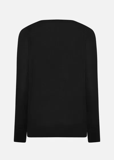 Malo Maglia Scollo V In Cashmere E Seta