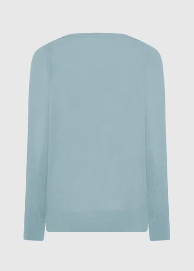 Malo Maglia Scollo V In Cashmere E Seta