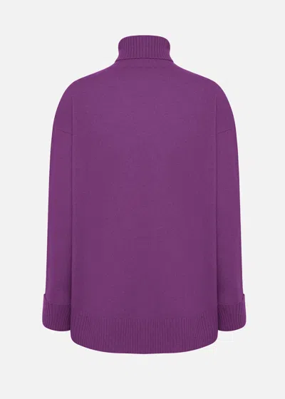 Malo Maglia Collo Alto In Cashmere