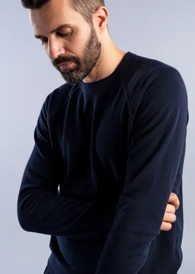 Malo Maglia Girocollo In Cashmere E Seta