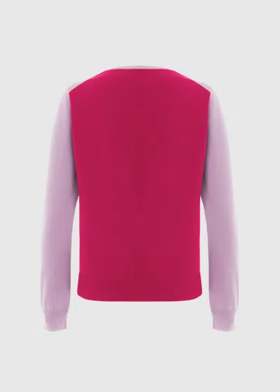 Malo Maglia Girocollo In Cashmere, Candies Donna