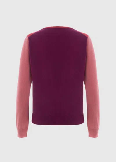 Malo Maglia Girocollo In Cashmere, Candies Donna