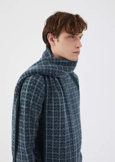 Malo Maglia Collo Alto In Cashmere, Alpaca, Seta E Lana
