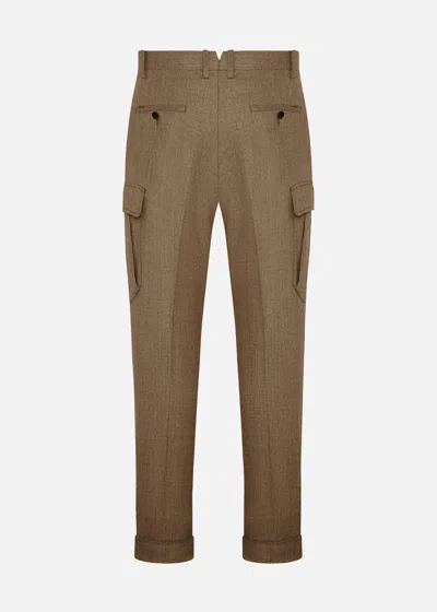 Malo Pantalone Cargo In Misto Cotone