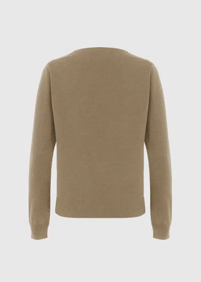 Malo Maglia Girocollo In Lana E Cashmere