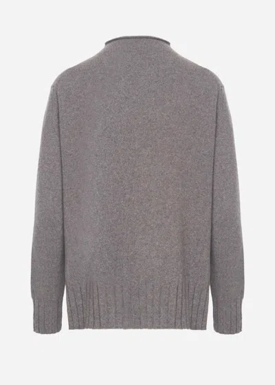 Malo Maglia Collo Muto In Cashmere, Re-cashmere
