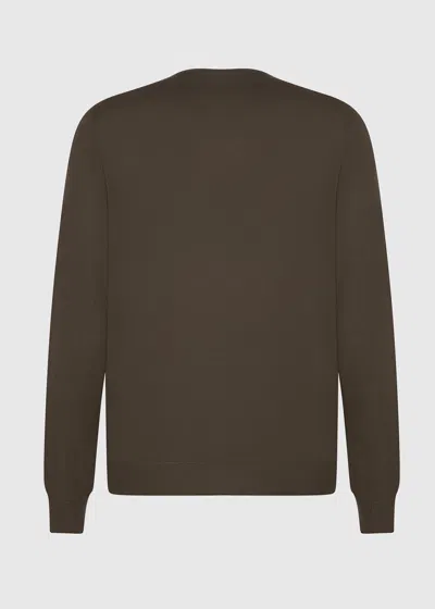 Malo Maglia Girocollo In Cashmere E Seta