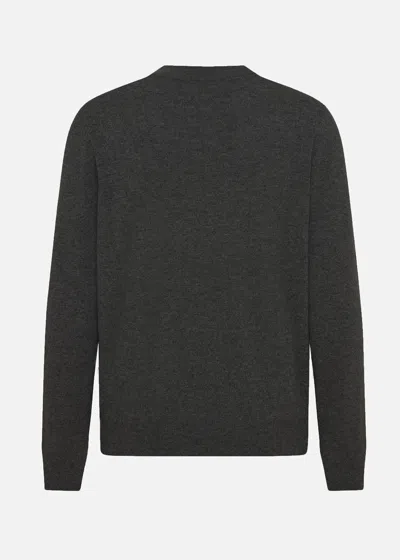 Malo Cashmere Crew-neck Sweater In Gray