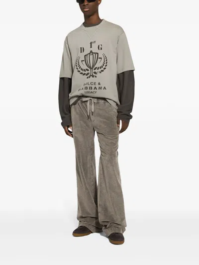 Dolce & Gabbana Logo-print Cotton T-shirt