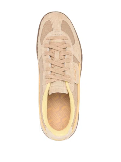 Puma Palermo Vintage Man Sneakers Sand Size 9 Textile Fibers In Neutral