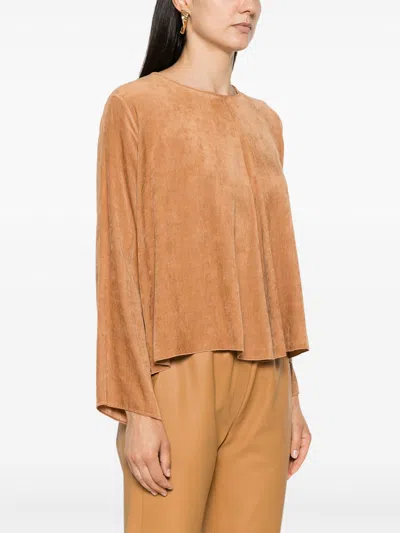 Forte Forte Corduroy Round-neck Blouse