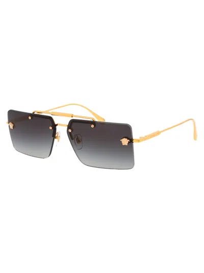 Versace Squared Sunglasses 0 Ve2245 10028 G