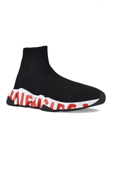 Balenciaga Sneakers Speed Lt Graffiti In Black