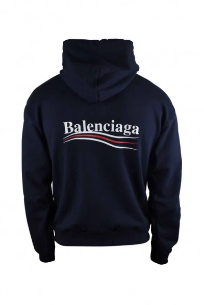 Balenciaga Sweatshirt In Blue