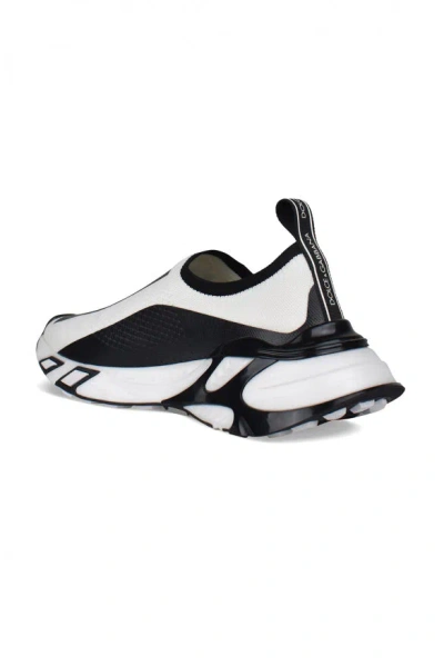 Dolce & Gabbana Fast Mesh Sneakers In White