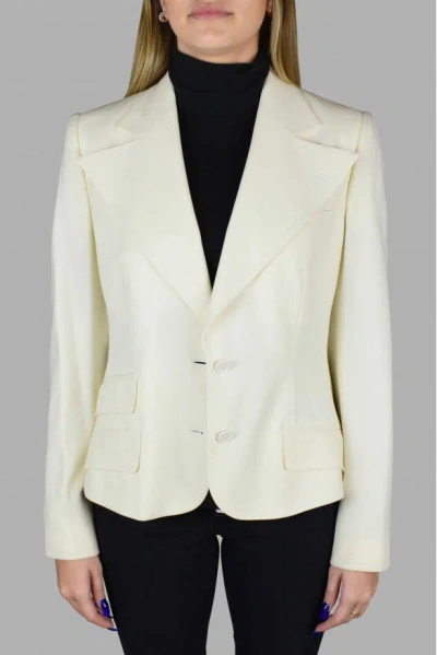 Dolce & Gabbana Dolce&gabbana Women Blazer In White