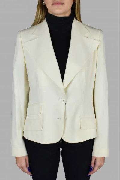 Dolce & Gabbana Dolce&gabbana Women Blazer In White