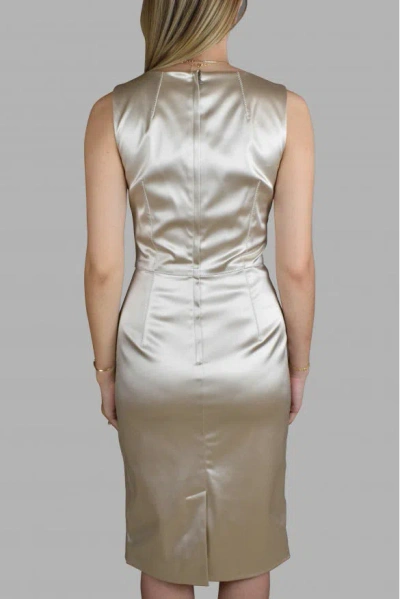 Dolce & Gabbana Dress In Gold