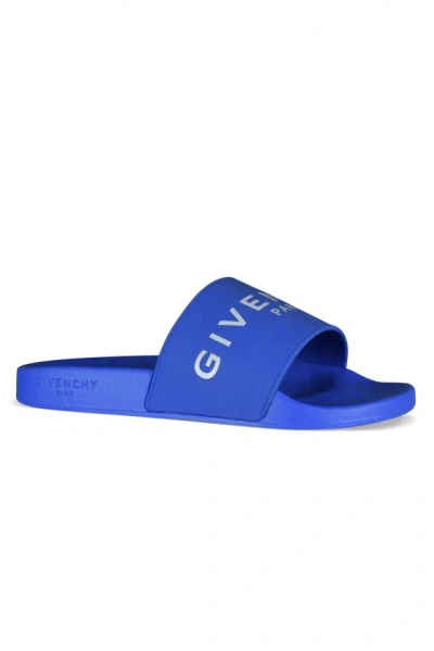 Givenchy Slides In Blue