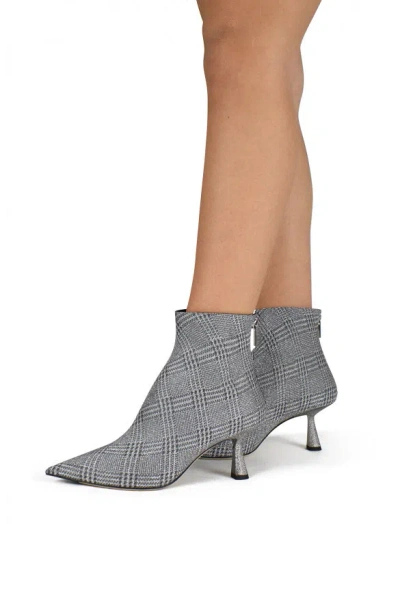 Jimmy Choo Kix 65 Boots In Silver