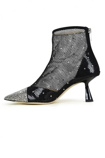 Jimmy Choo Kix 100 Boots In Black